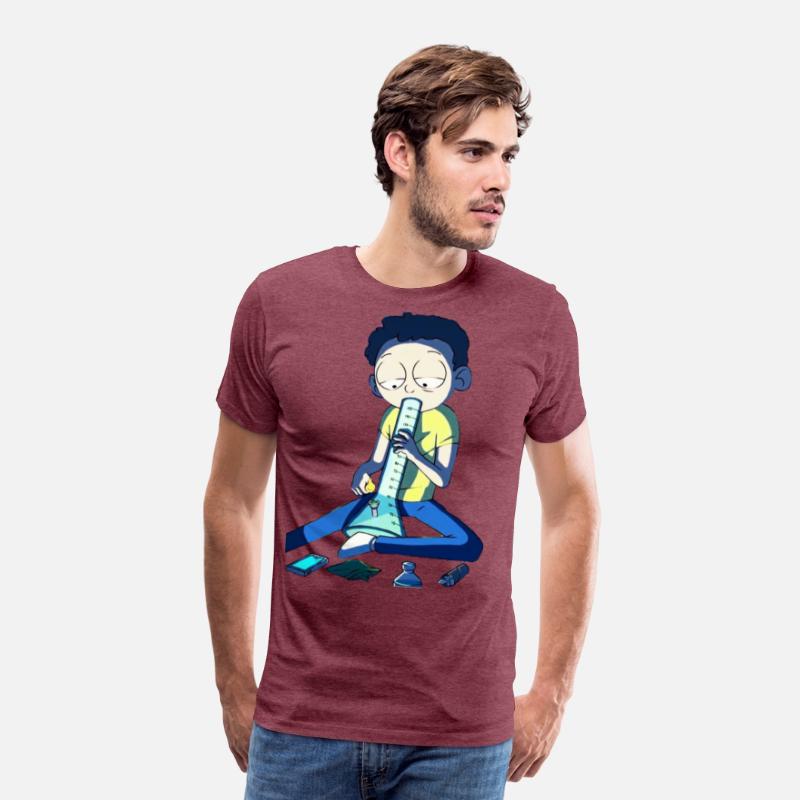 Smoking Weed Bong Cartoon Toon