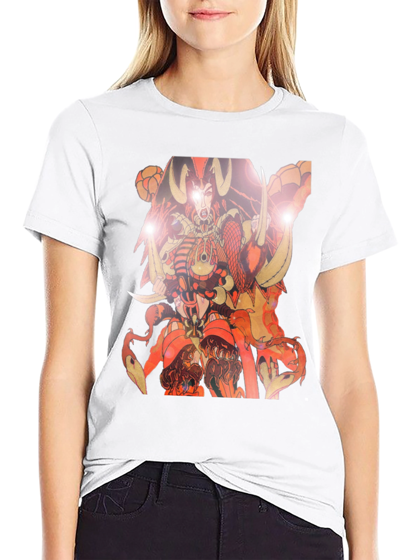 Graphic Print T-Shirt - Bold Fantasy Art