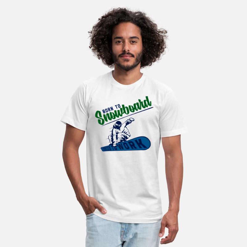 Snowboard Born To Snowboard Snowboarder Gift