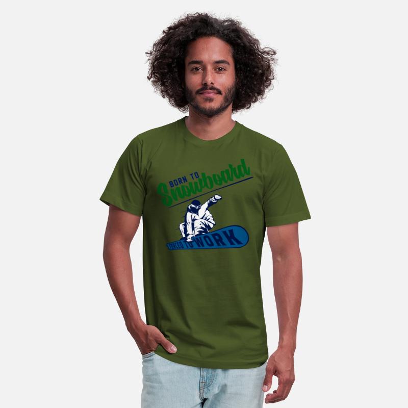Snowboard Born To Snowboard Snowboarder Gift
