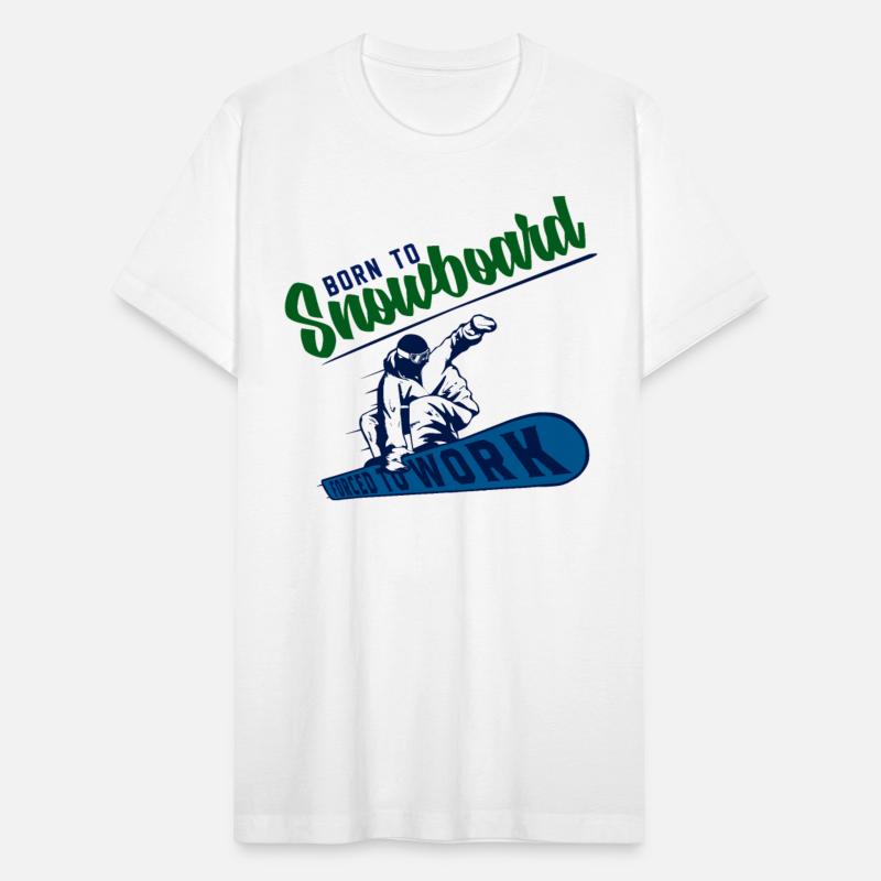 Snowboard Born To Snowboard Snowboarder Gift