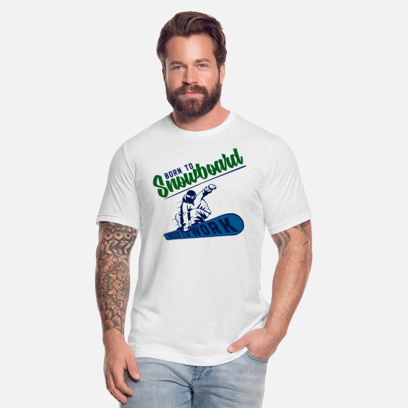 Snowboard Born To Snowboard Snowboarder Gift
