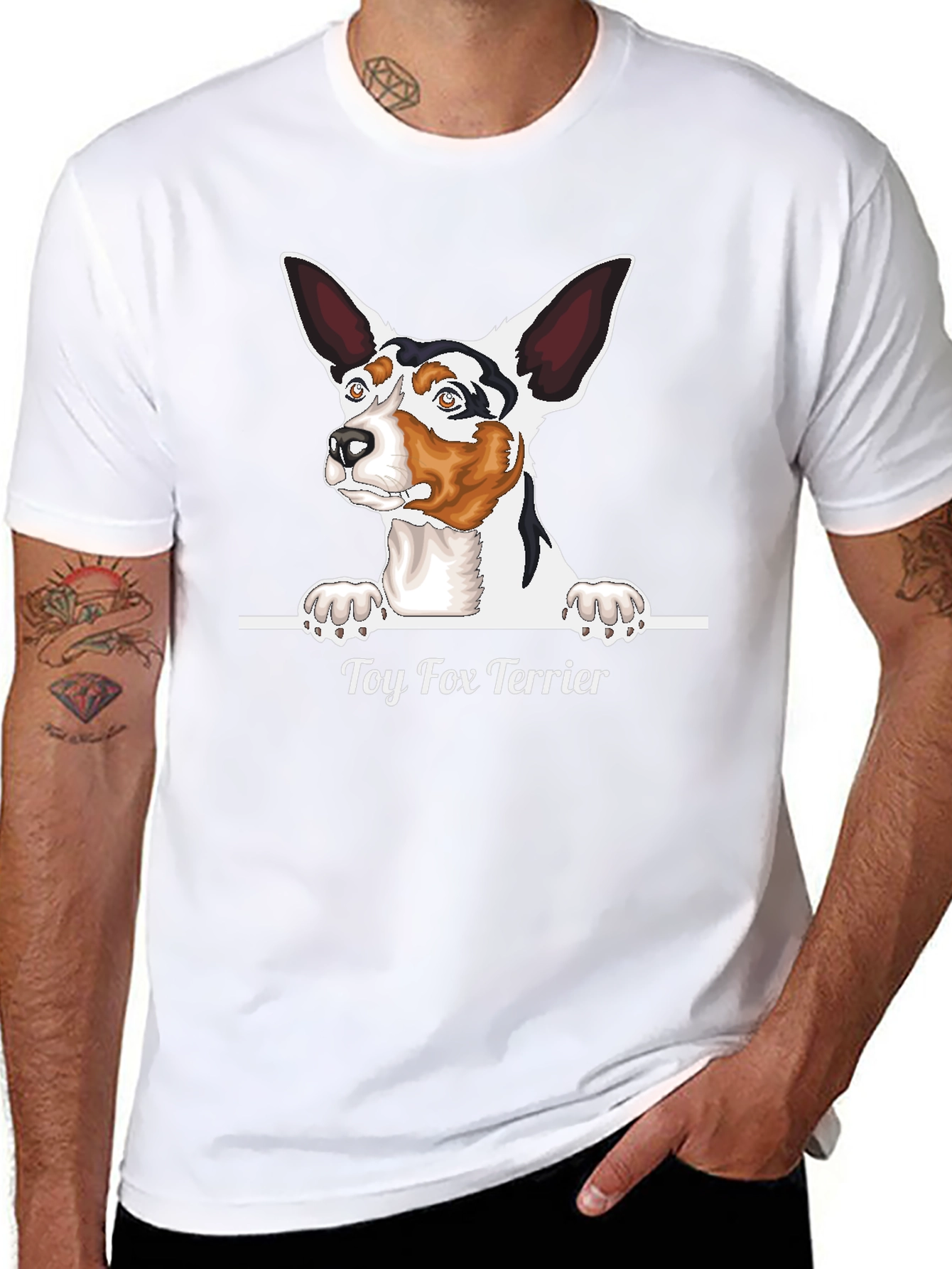 Toy Fox Terrier Graphic Tee