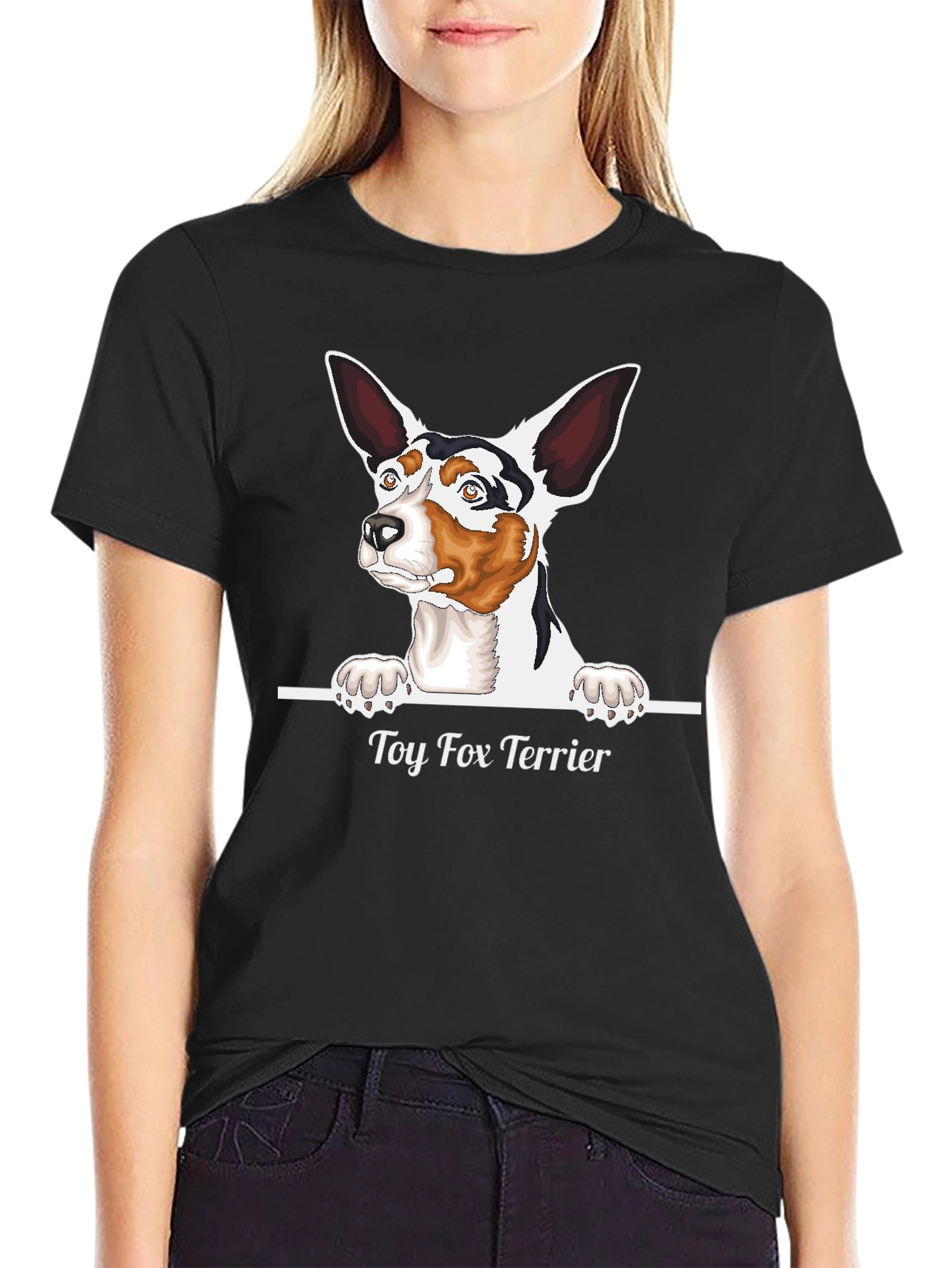 Toy Fox Terrier Graphic Tee