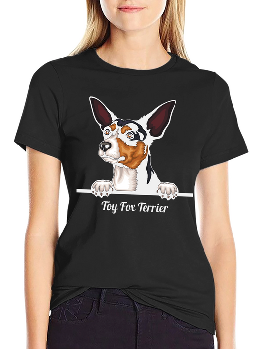 Toy Fox Terrier Graphic Tee