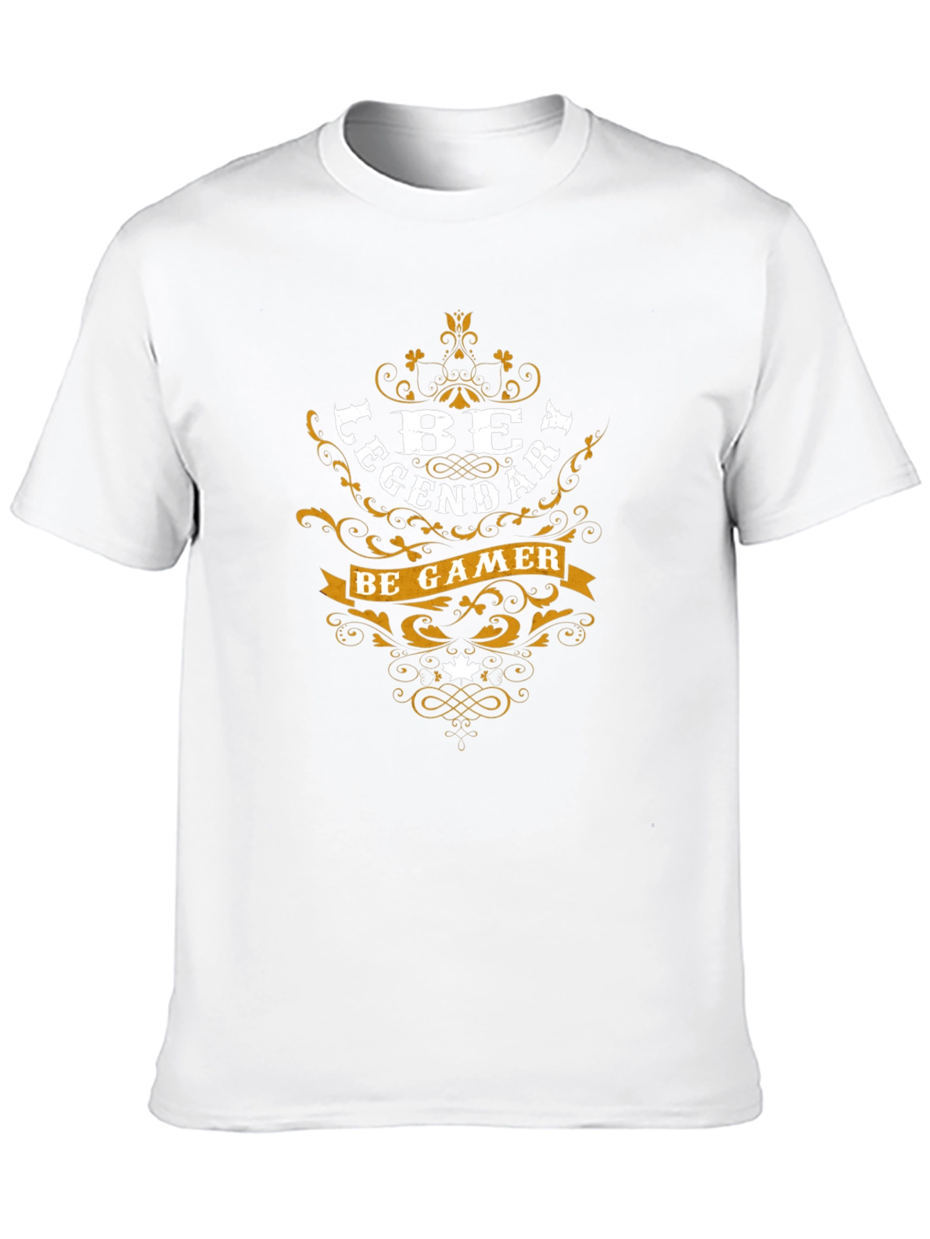 Be Legendary Be Gamer Black Graphic Tee
