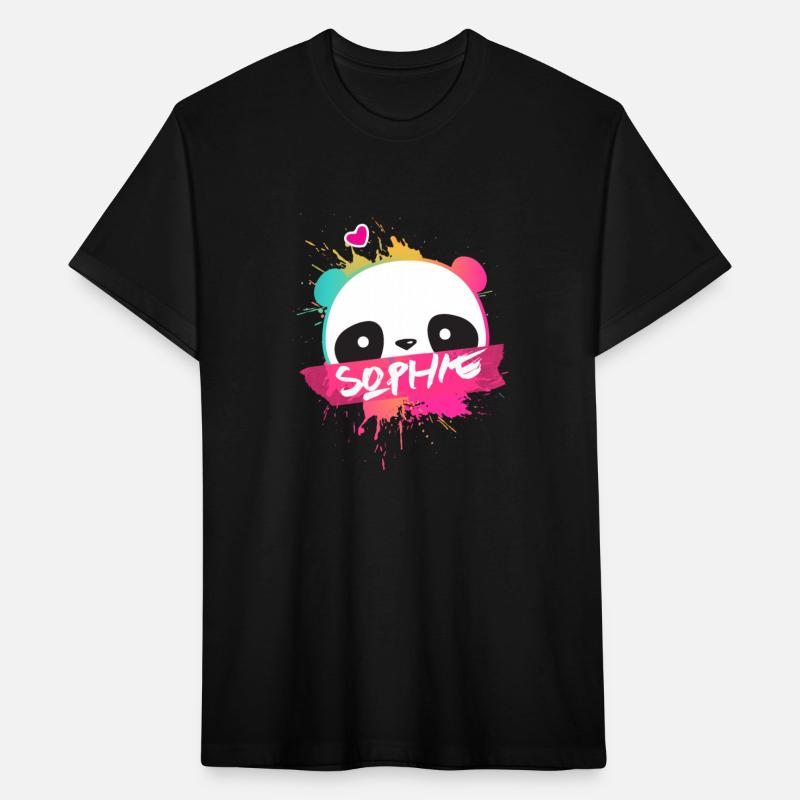 SOPHIE - lovely girl name with cute panda