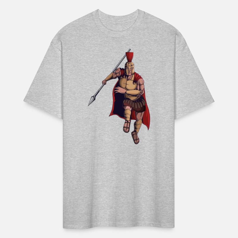 Spartan warrior mascot character design vector ill