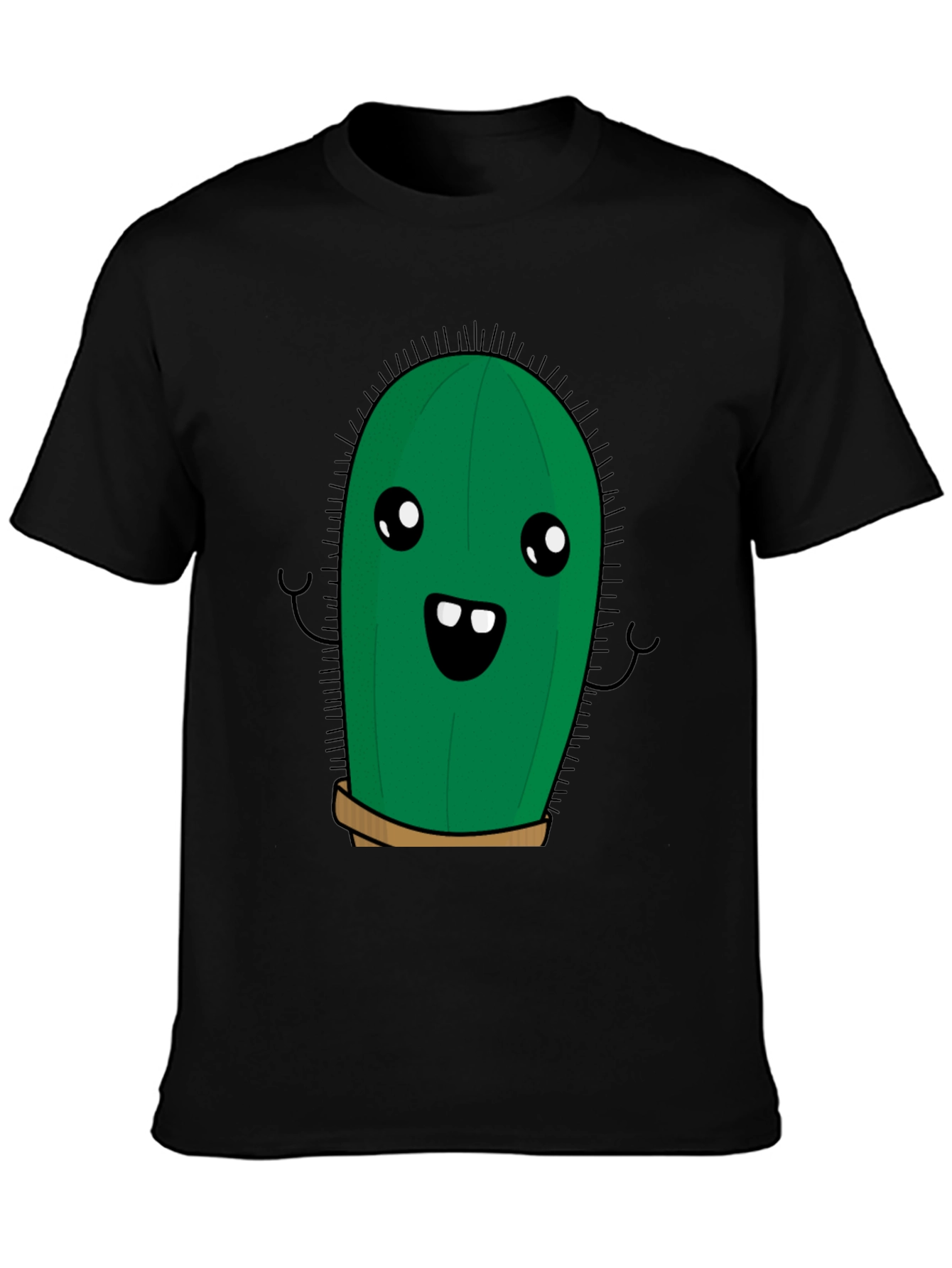 Cute Cactus Graphic Tee - Soft Cotton