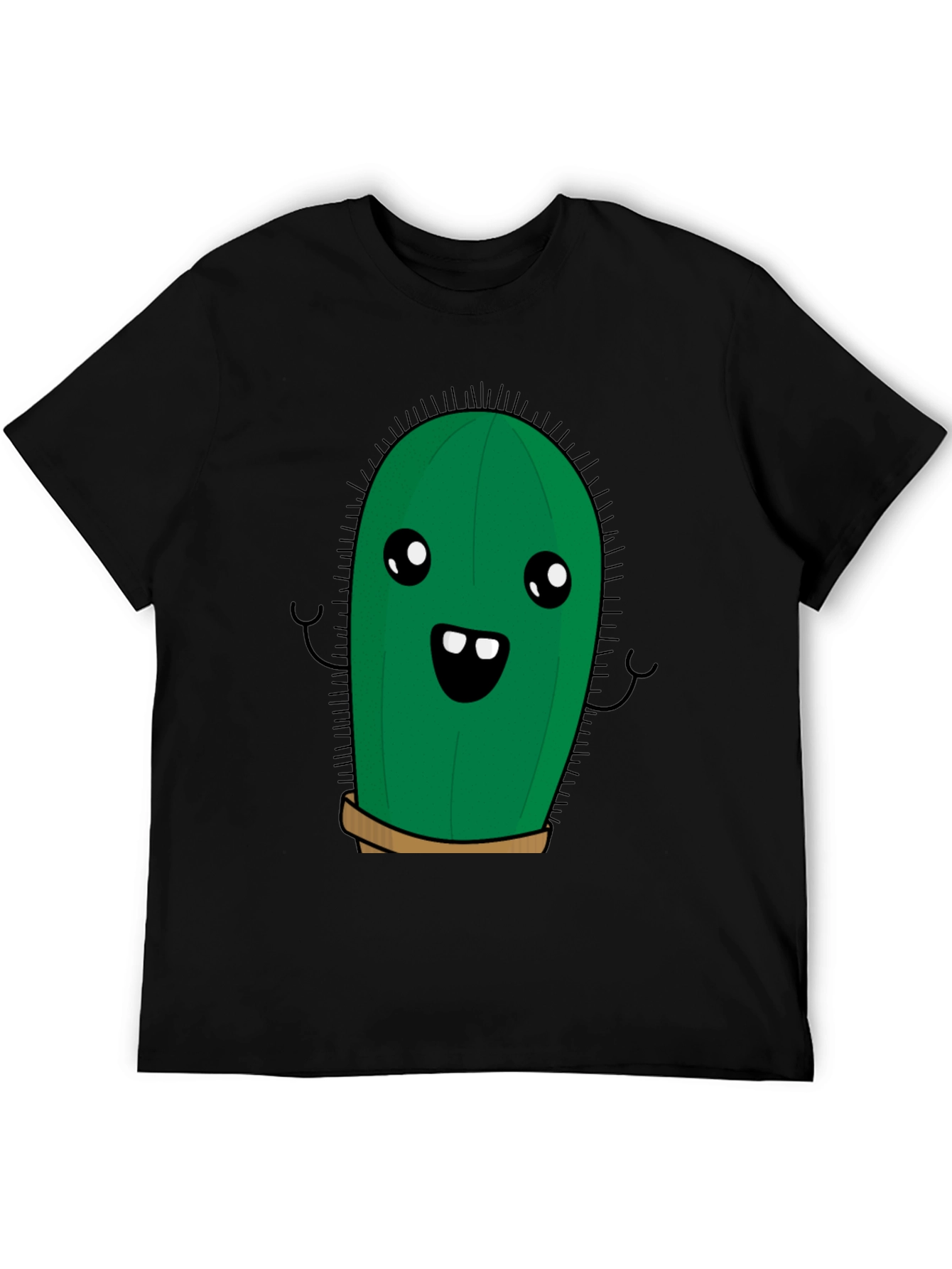 Cute Cactus Graphic Tee - Soft Cotton