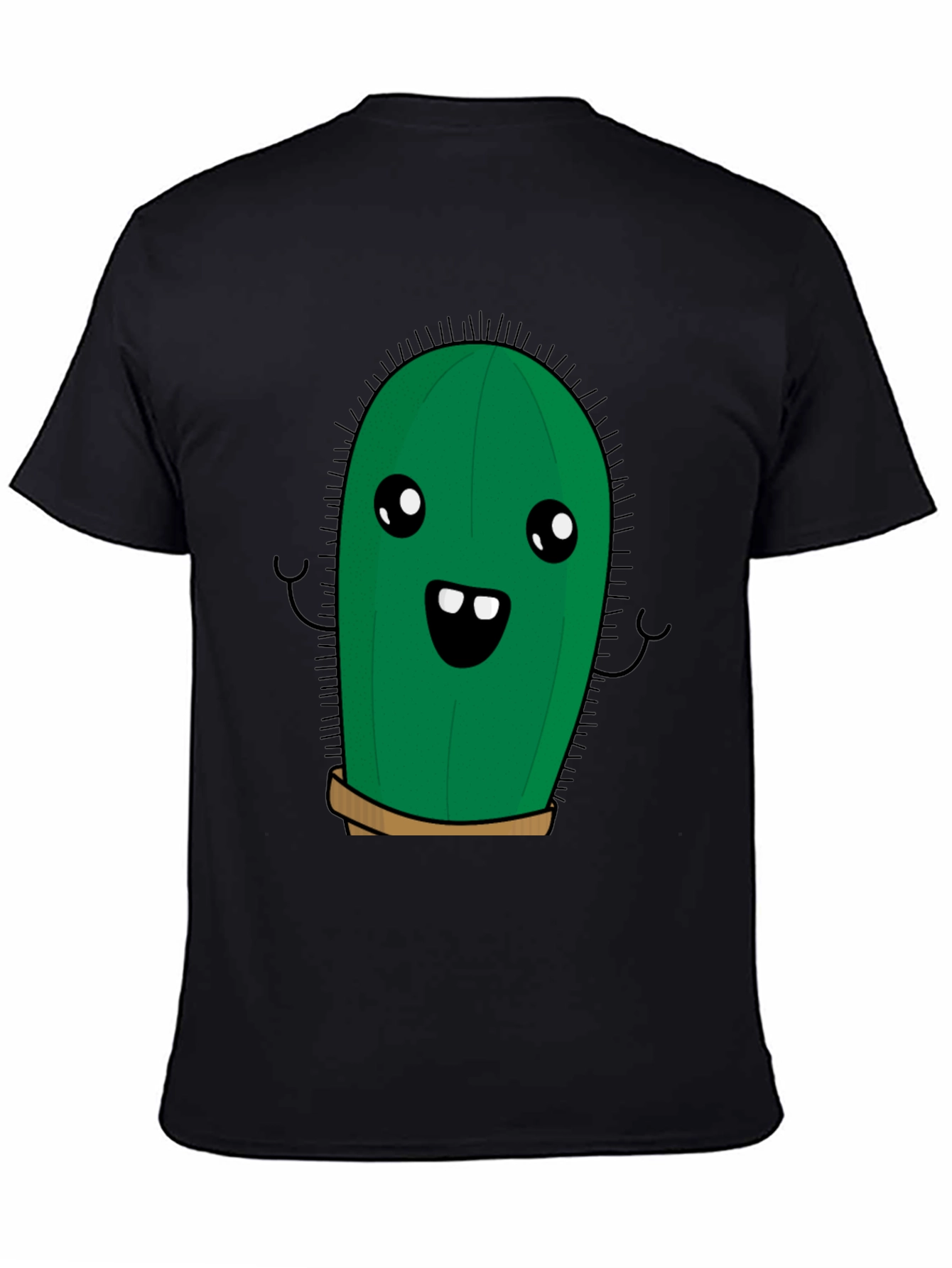 Cute Cactus Graphic Tee - Soft Cotton