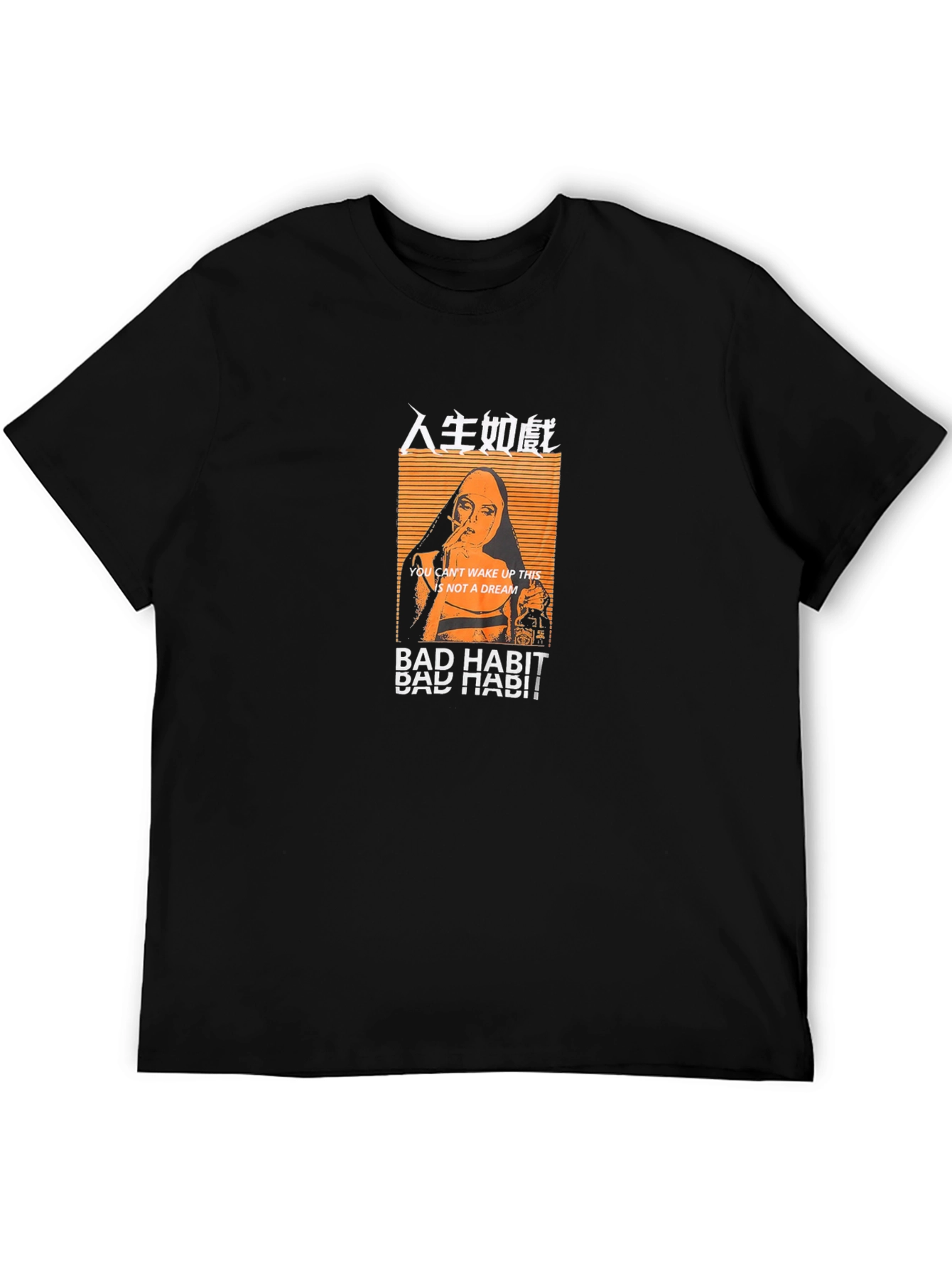 Bad Habit Graphic Print T-Shirt - Unisex