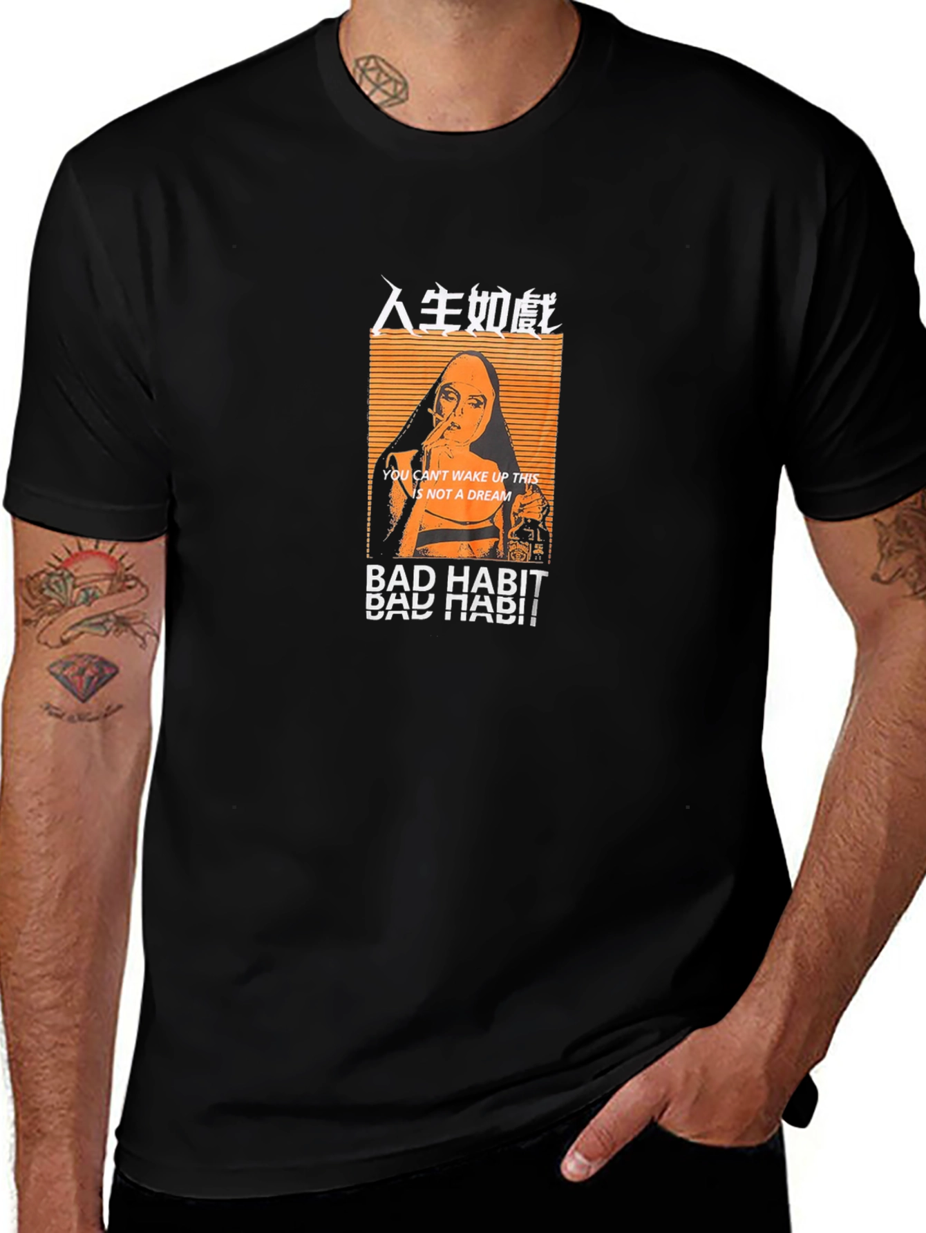 Bad Habit Graphic Print T-Shirt - Unisex