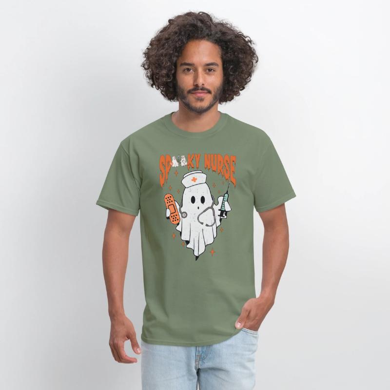 Spooky Nurse Boo Shirt