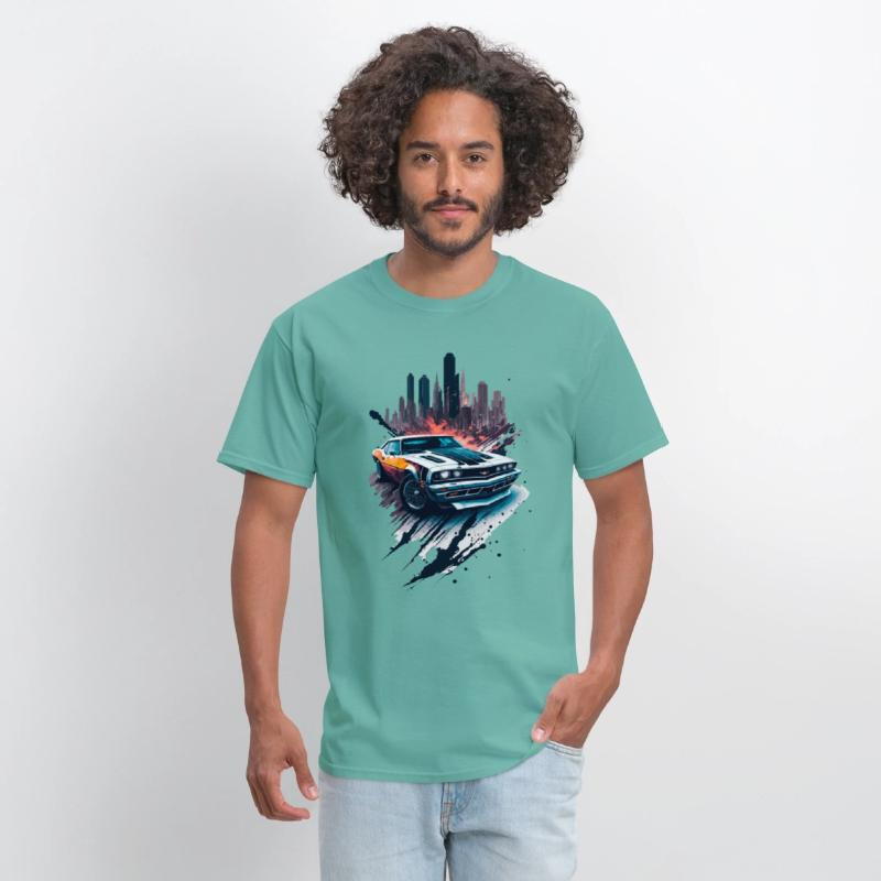 Sports car illustration