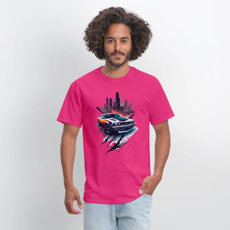 Sports car illustration