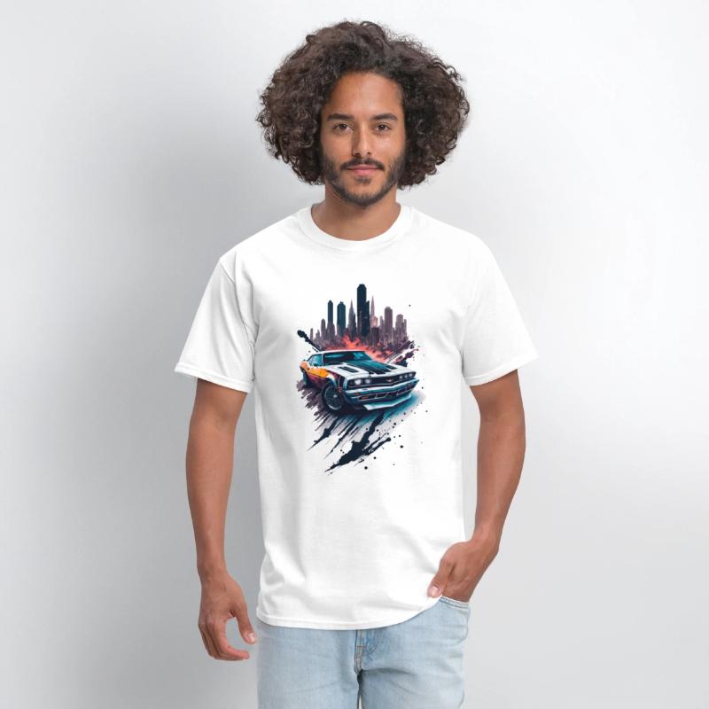 Sports car illustration