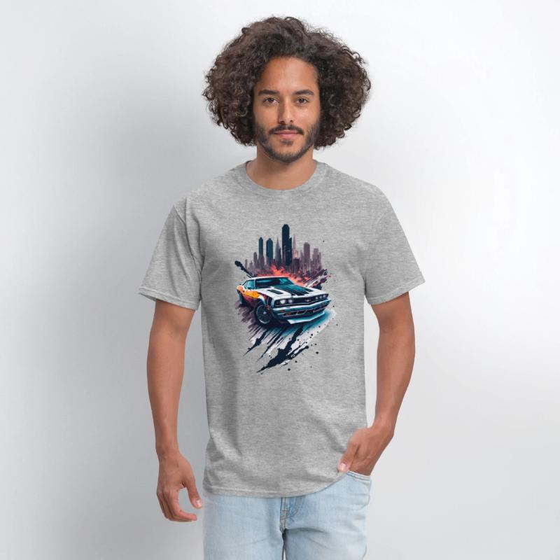 Sports car illustration