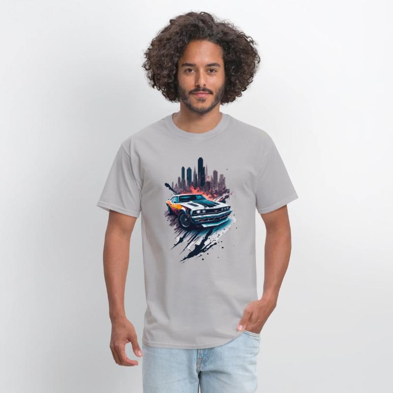 Sports car illustration
