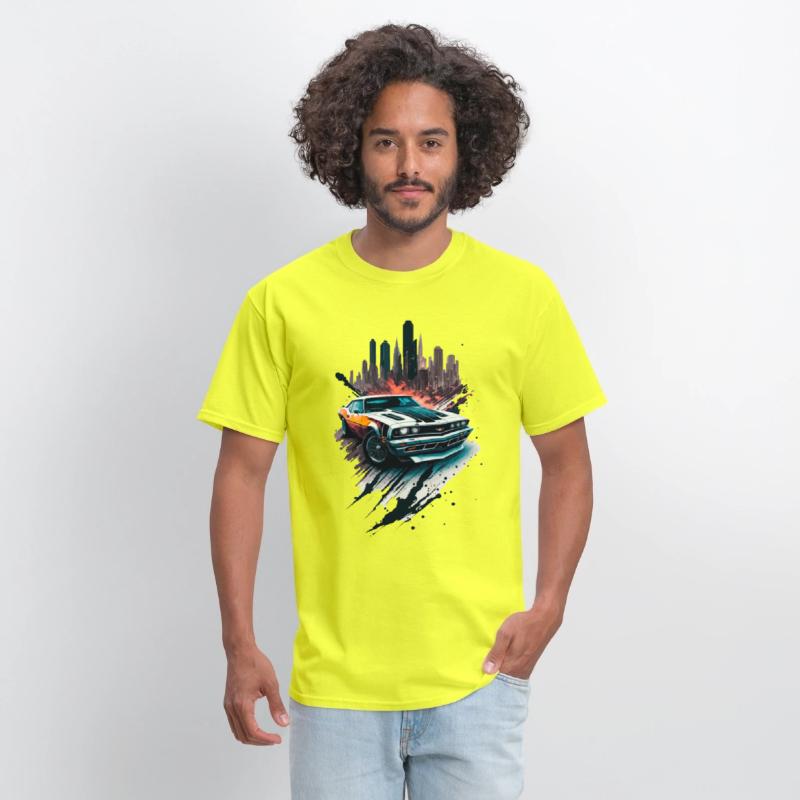 Sports car illustration