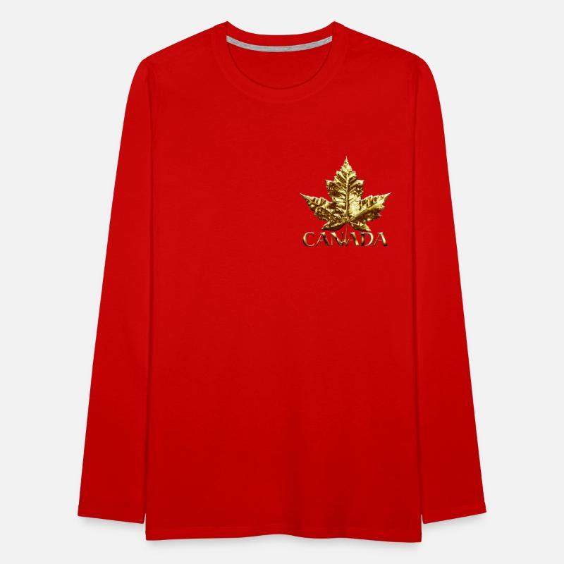 Sporty Canada Gold Maple Leaf Souvenir