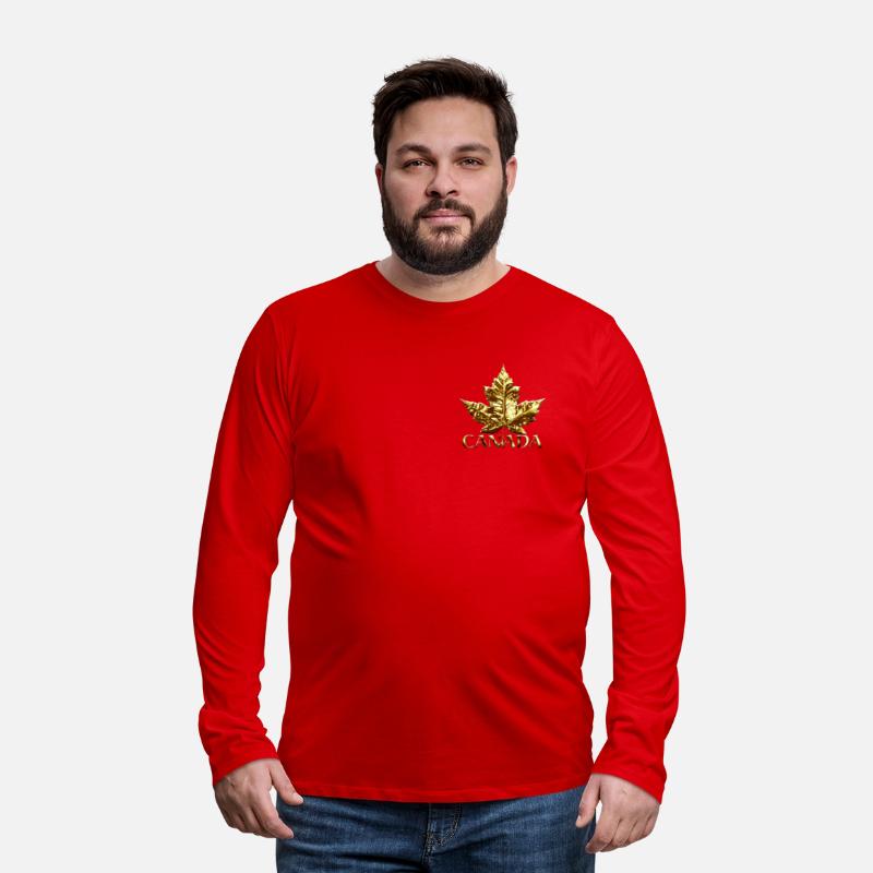 Sporty Canada Gold Maple Leaf Souvenir