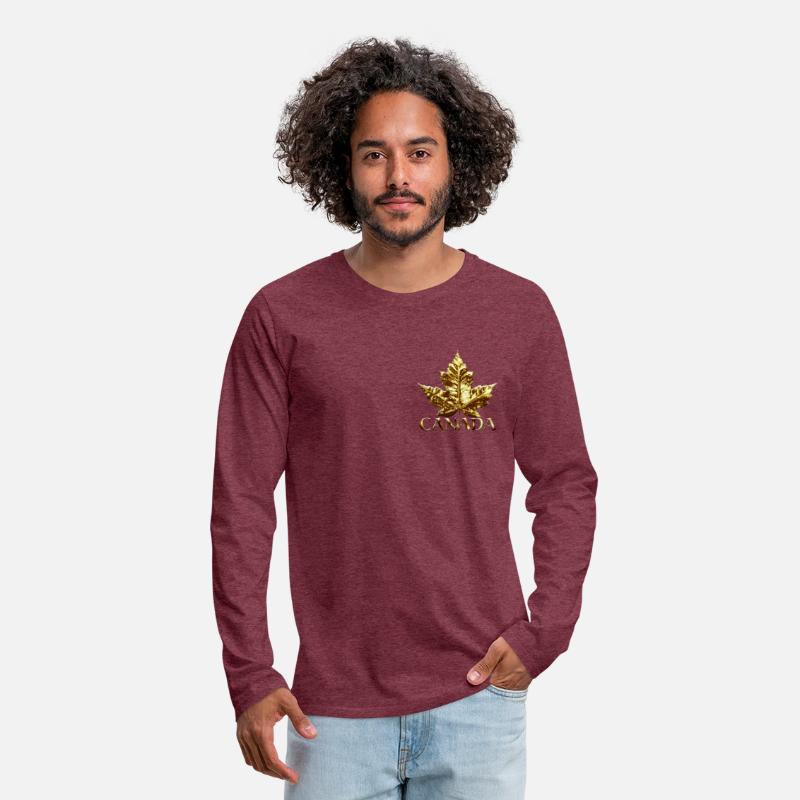 Sporty Canada Gold Maple Leaf Souvenir