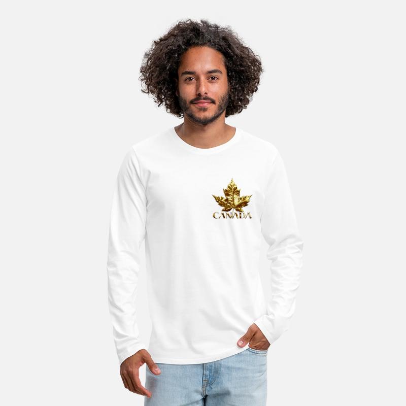 Sporty Canada Gold Maple Leaf Souvenir