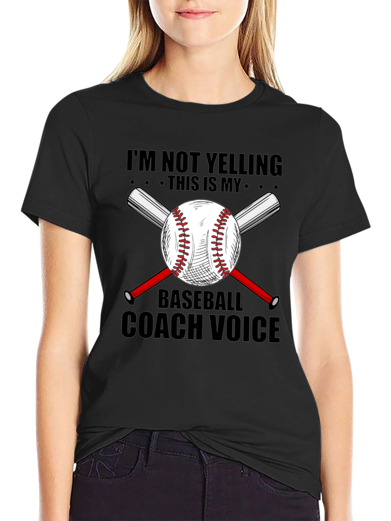 Baseball Coach Voice T-Shirt - Funny Baseball Tee