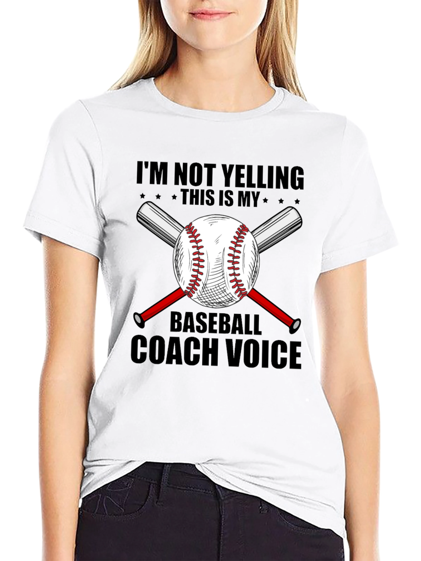 Baseball Coach Voice T-Shirt - Funny Baseball Tee