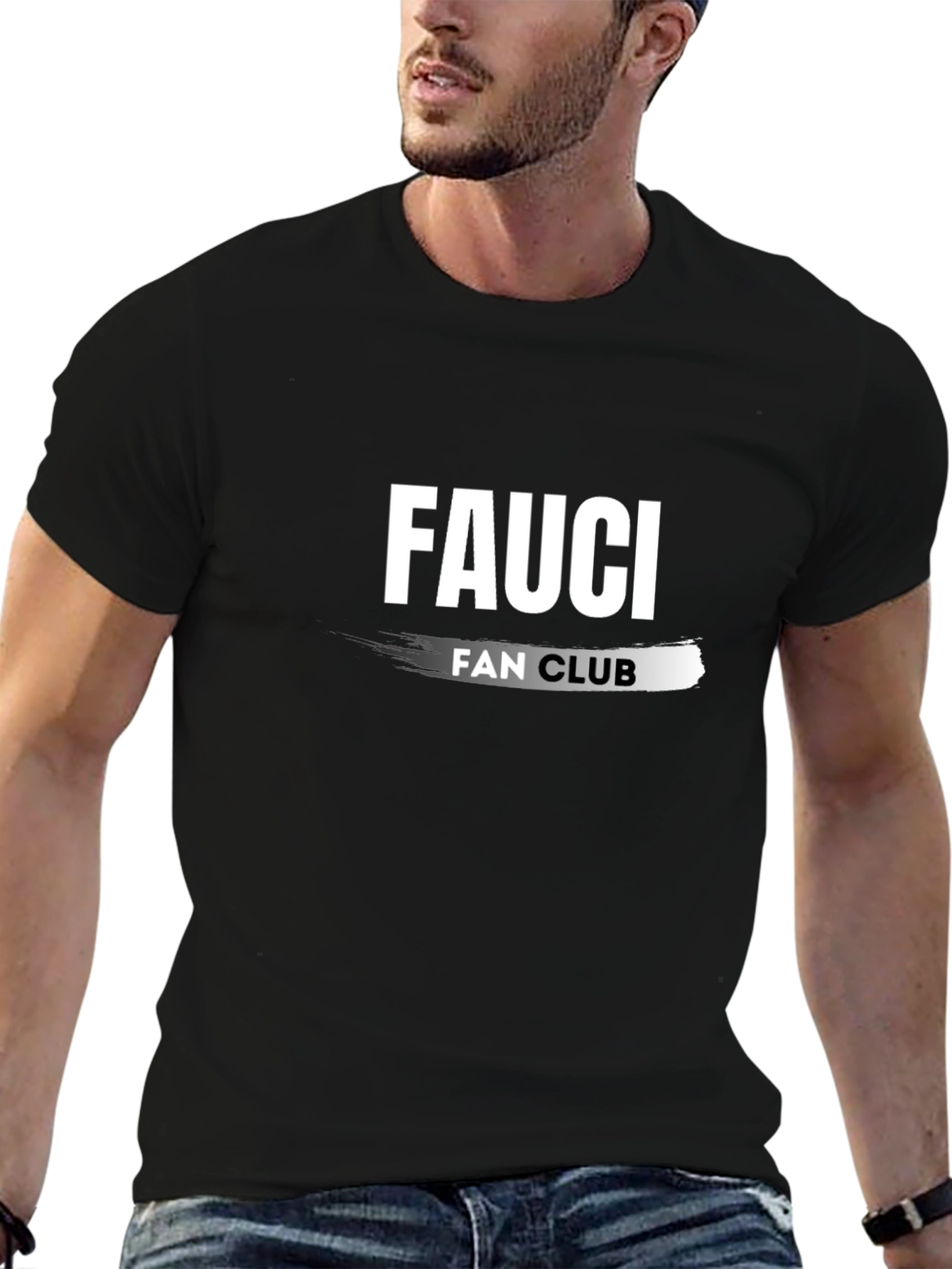 Fauci Fan Club Black T-Shirt