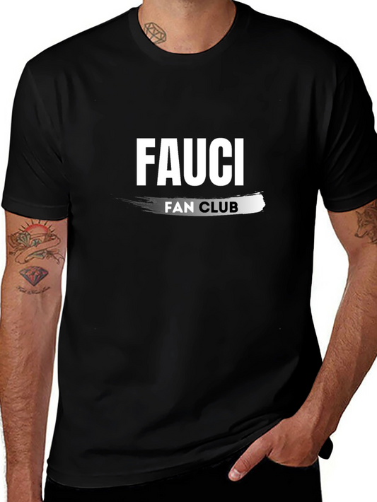 Fauci Fan Club Black T-Shirt