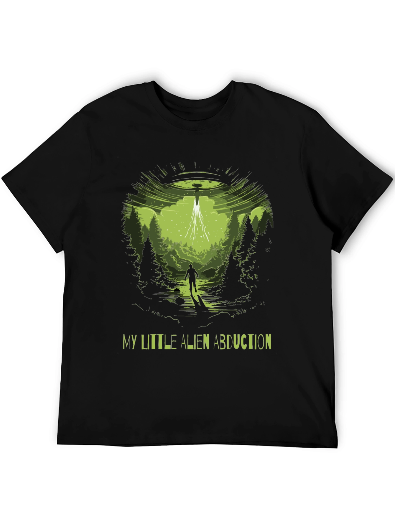 Alien Abduction Graphic T-Shirt