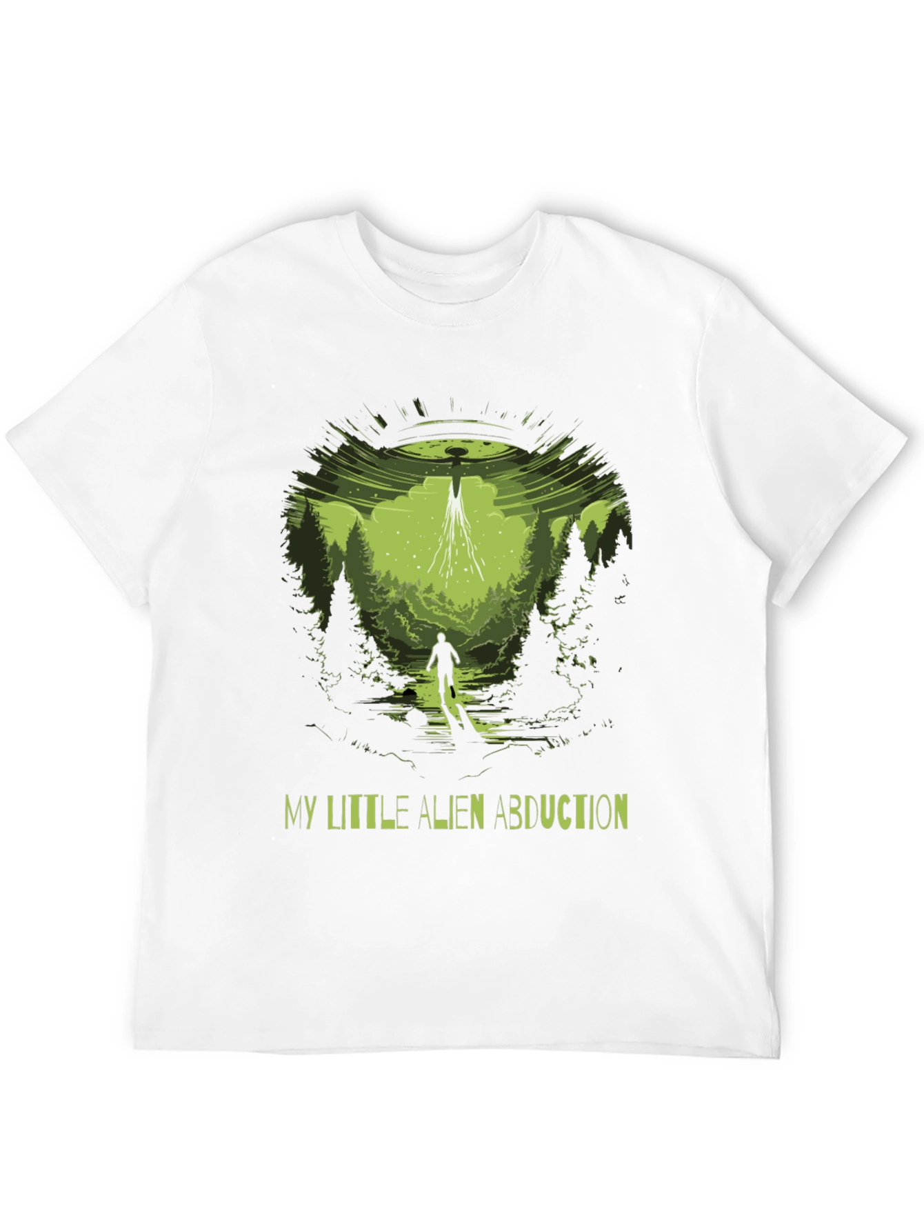 Alien Abduction Graphic T-Shirt