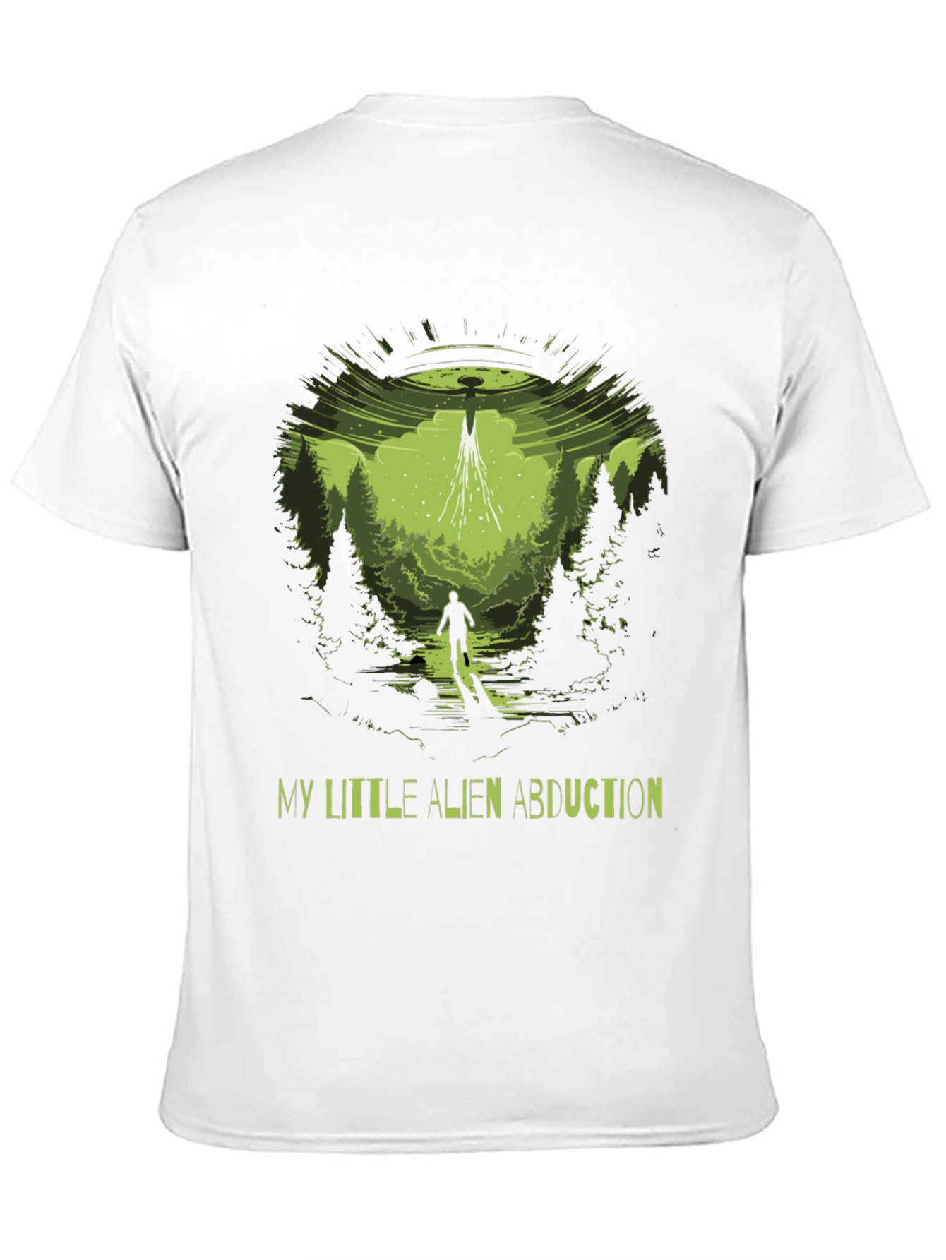 Alien Abduction Graphic T-Shirt