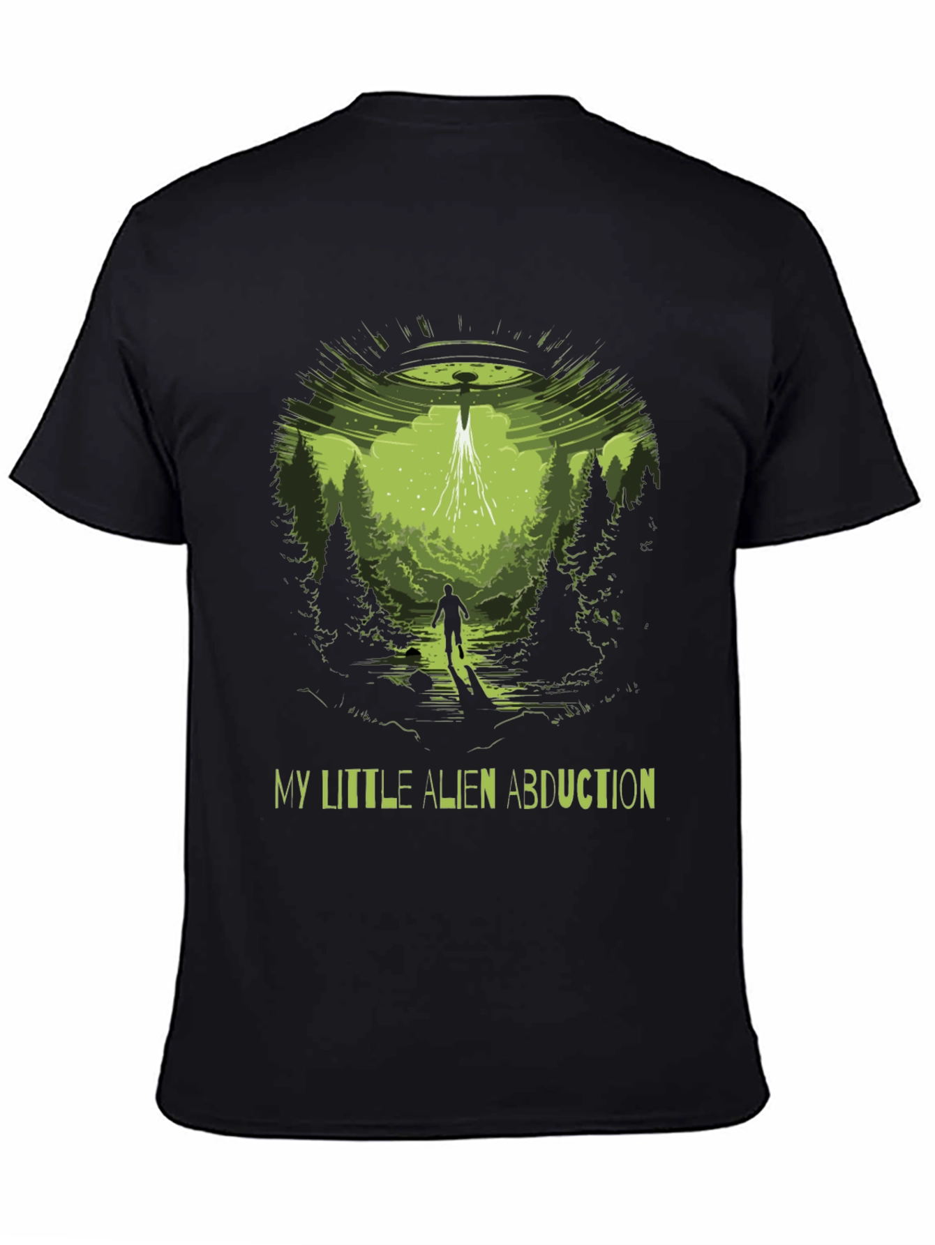 Alien Abduction Graphic T-Shirt