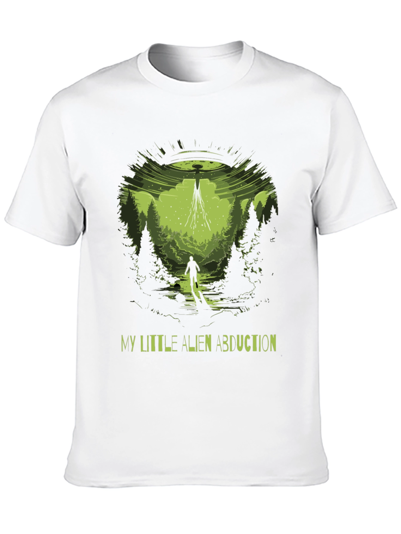 Alien Abduction Graphic T-Shirt