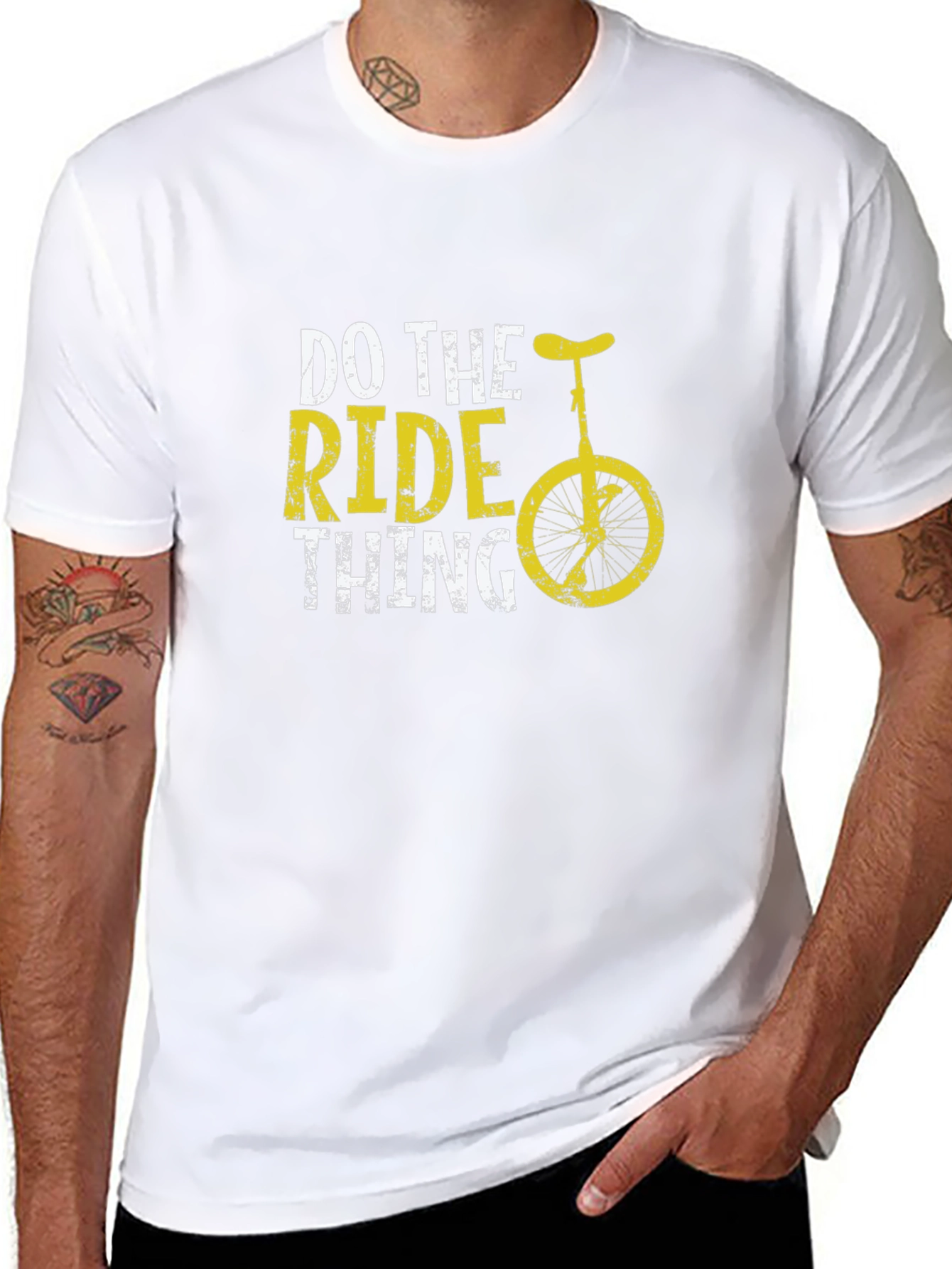 Do The Ride Thing Unicycle Graphic Tee