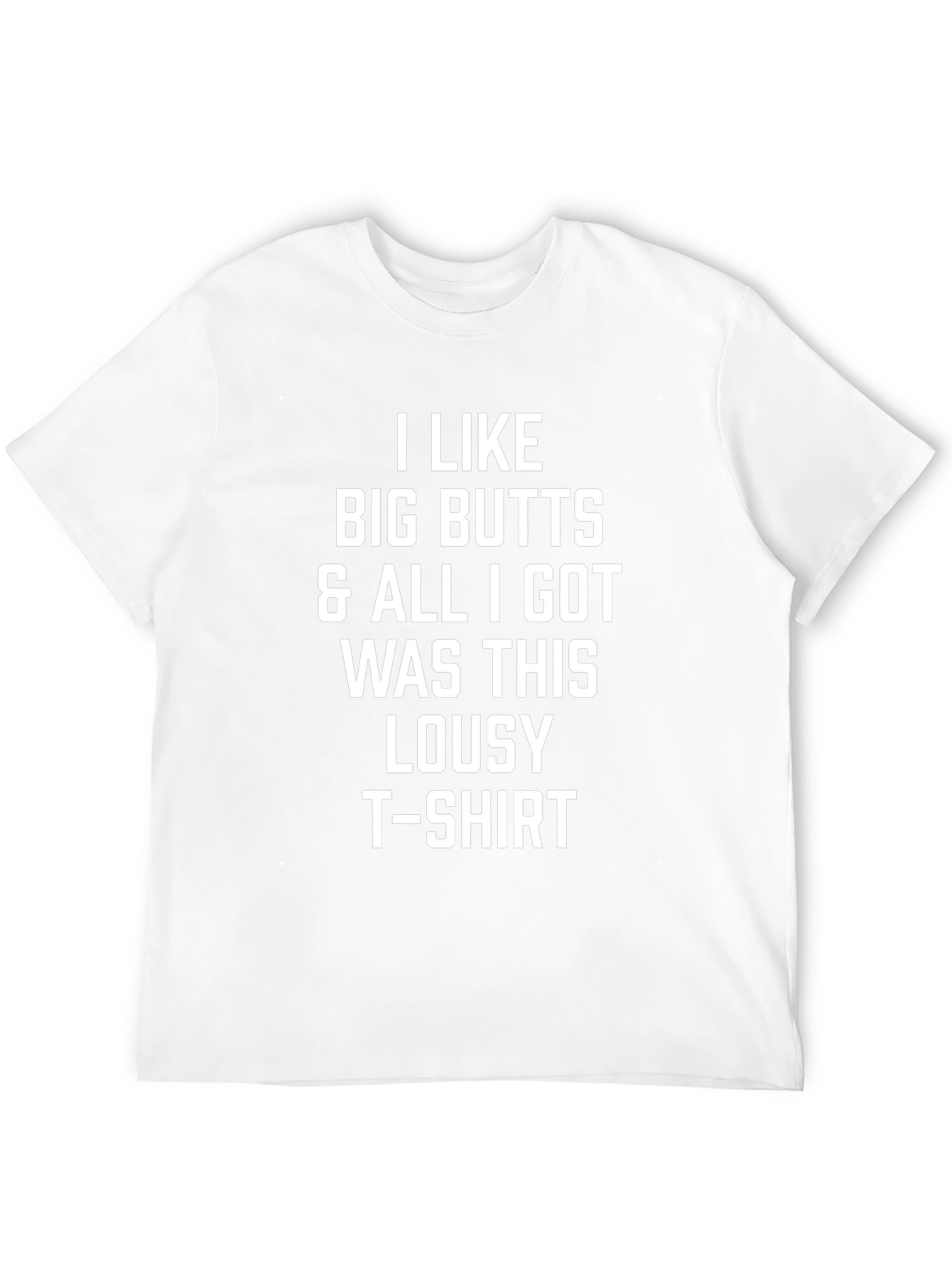 Funny Big Butts Graphic Novelty T-Shirt