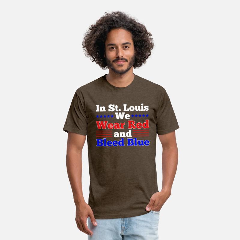 St Louis Wear Red And Bleed Blue