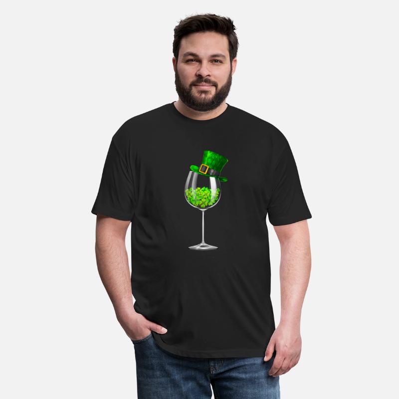St Patrick's Day Shamrock Wine