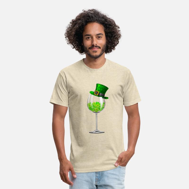 St Patrick's Day Shamrock Wine
