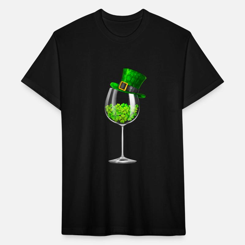 St Patrick's Day Shamrock Wine