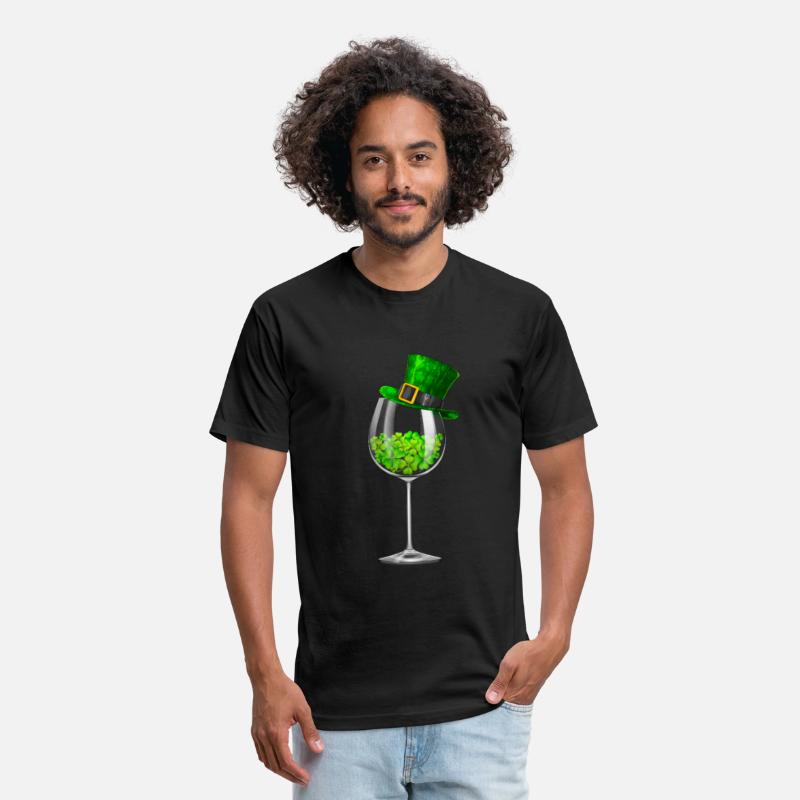 St Patrick's Day Shamrock Wine