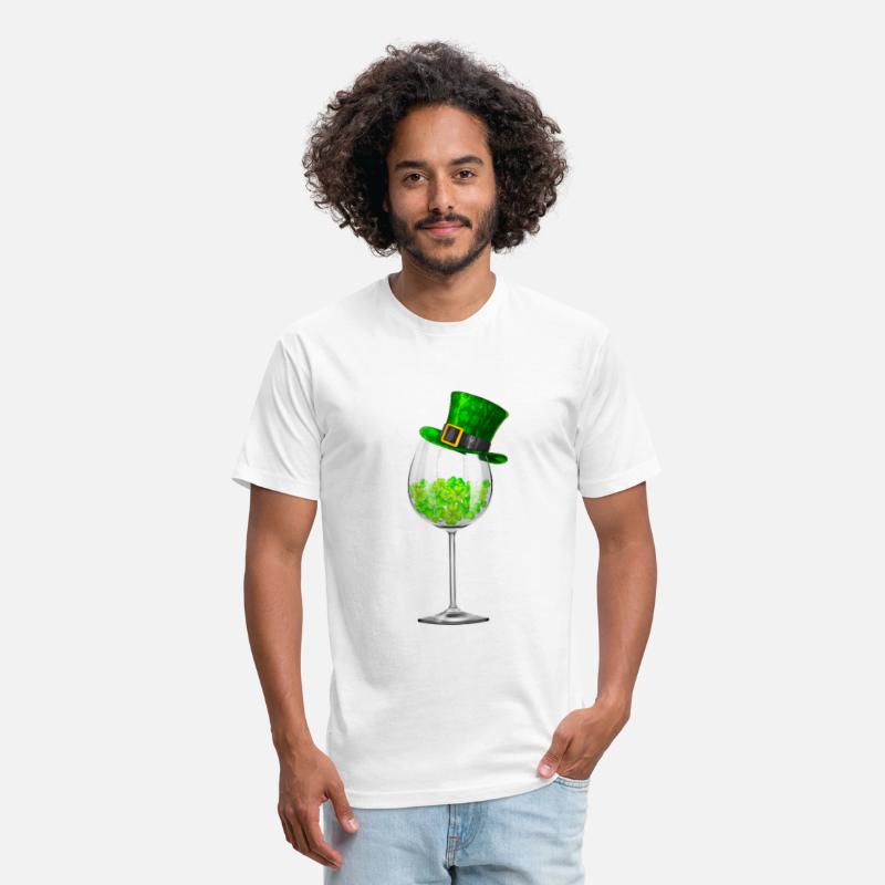 St Patrick's Day Shamrock Wine