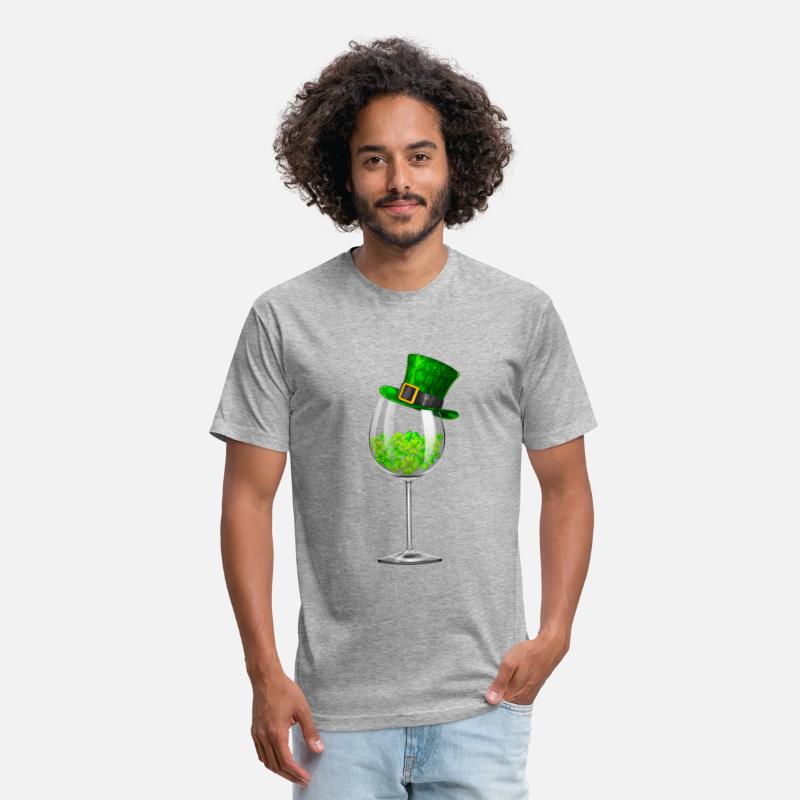 St Patrick's Day Shamrock Wine