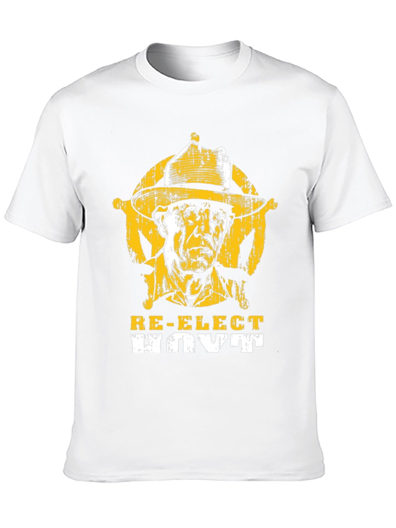 Re-Elect Hoyt Black Graphic T-Shirt