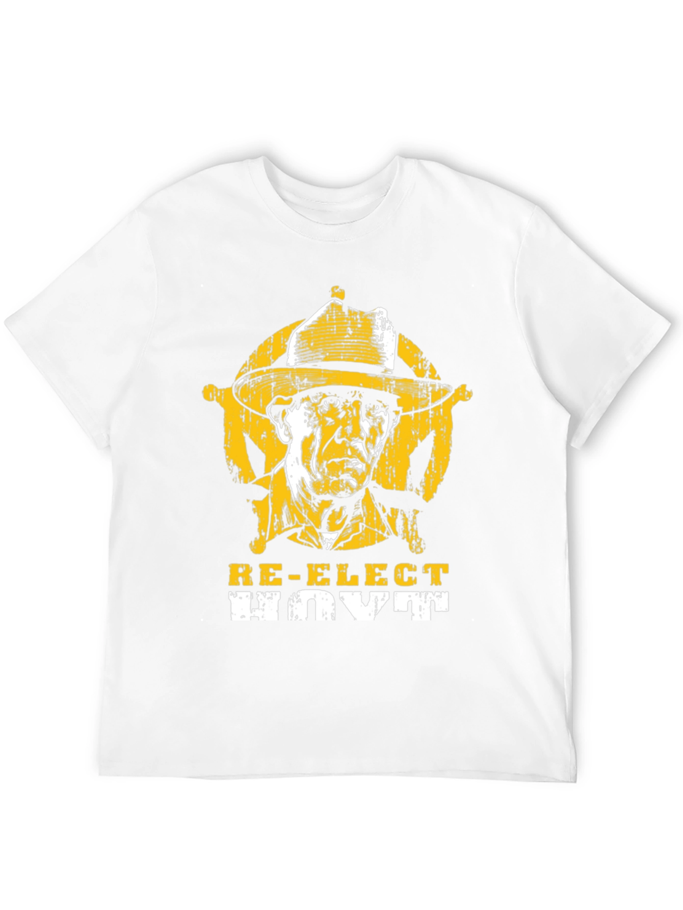 Re-Elect Hoyt Black Graphic T-Shirt