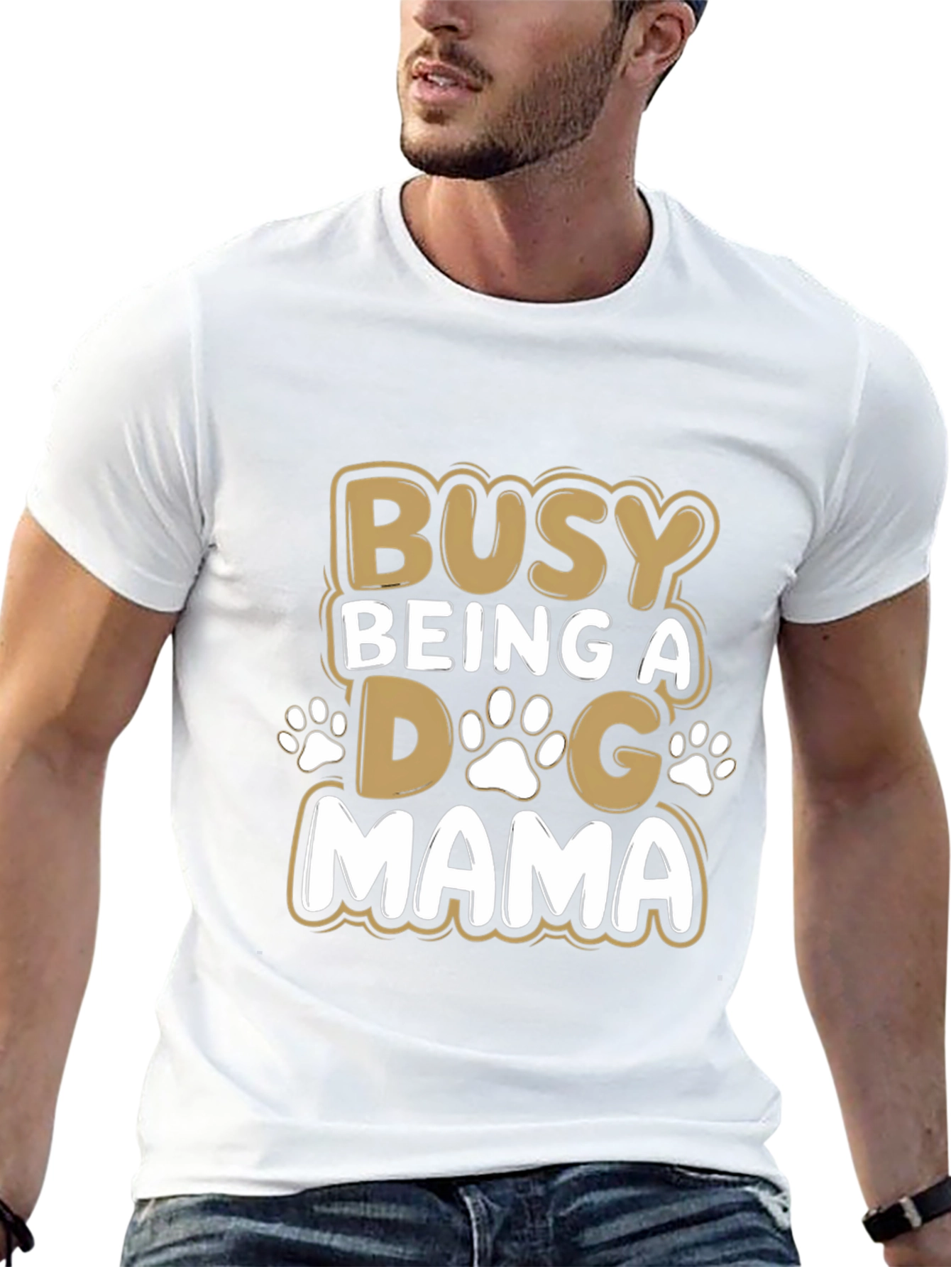 Dog Mama Graphic Tee -  Casual Comfort