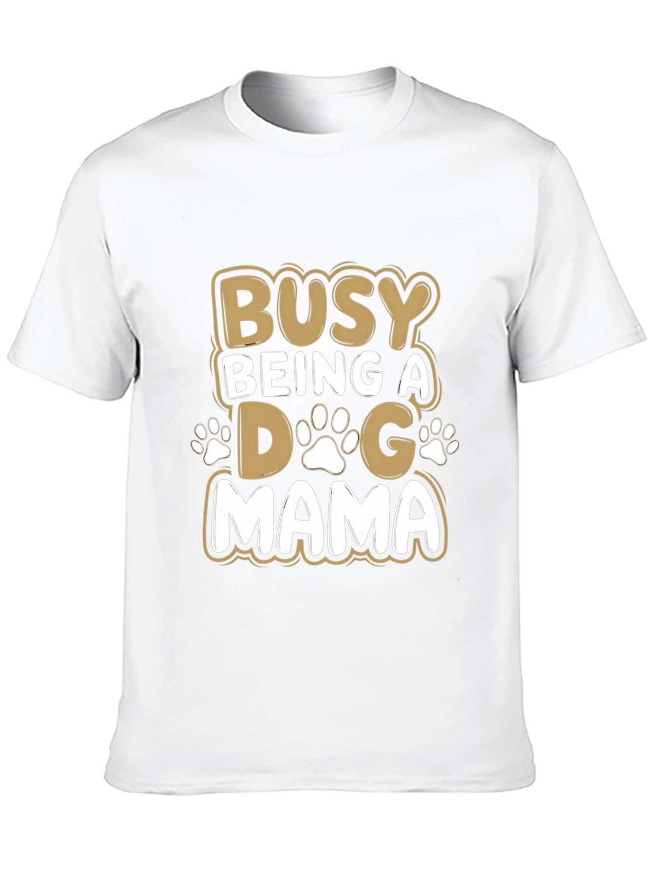 Dog Mama Graphic Tee -  Casual Comfort